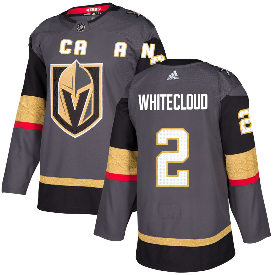 Zach Whitecloud Vegas Golden Knights Alternate Authentic Jersey - Gray