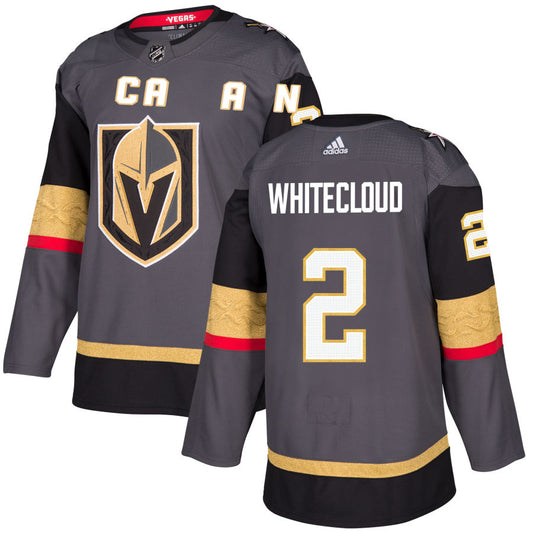 Zach Whitecloud Vegas Golden Knights Alternate Authentic Jersey - Gray