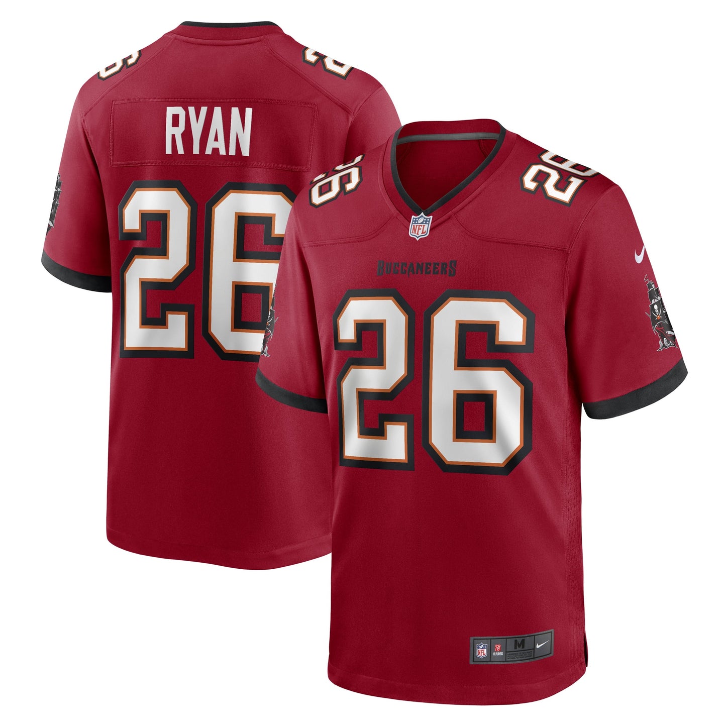 Logan Ryan Tampa Bay Buccaneers Game Player Jersey - Red