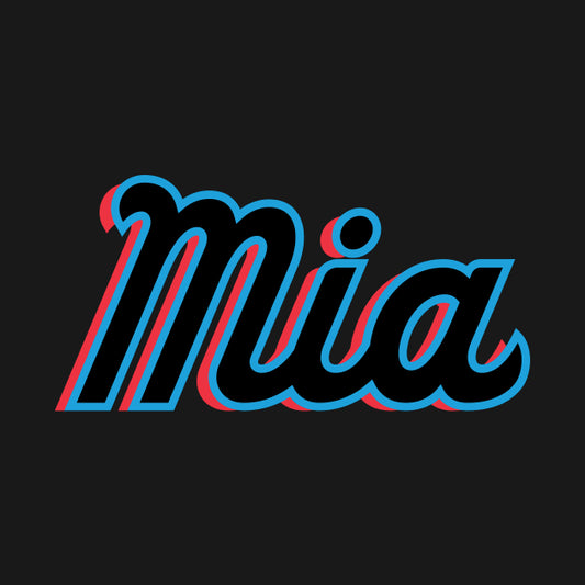 Miami 'Mia' Baseball Fan T-Shirt: Embrace The Vice City Vibe With Bold 305 Baseball Style! Hoodie