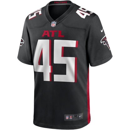 Deion Jones Atlanta Falcons Game Player Jersey - Black