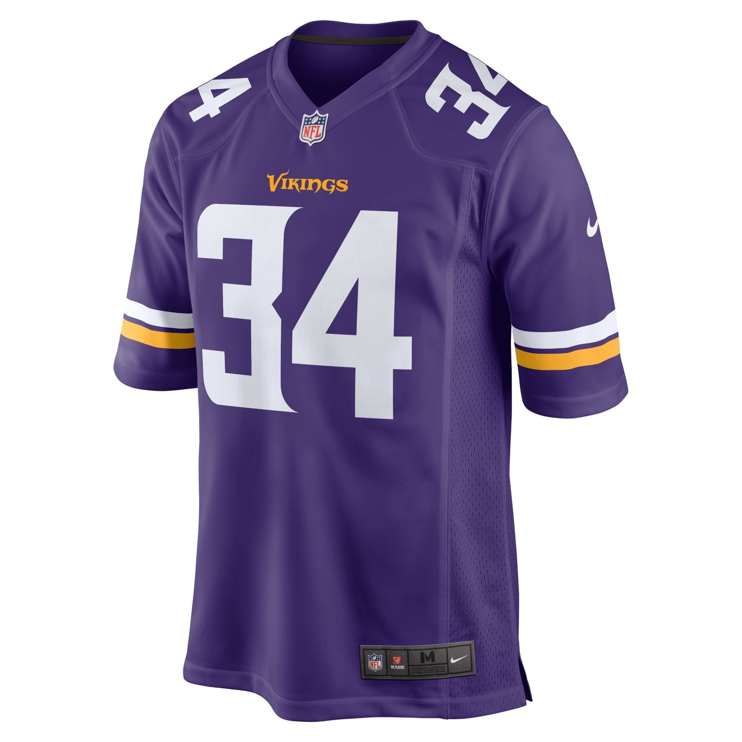Nick Muse Minnesota Vikings Home Game Player Jersey - Purple