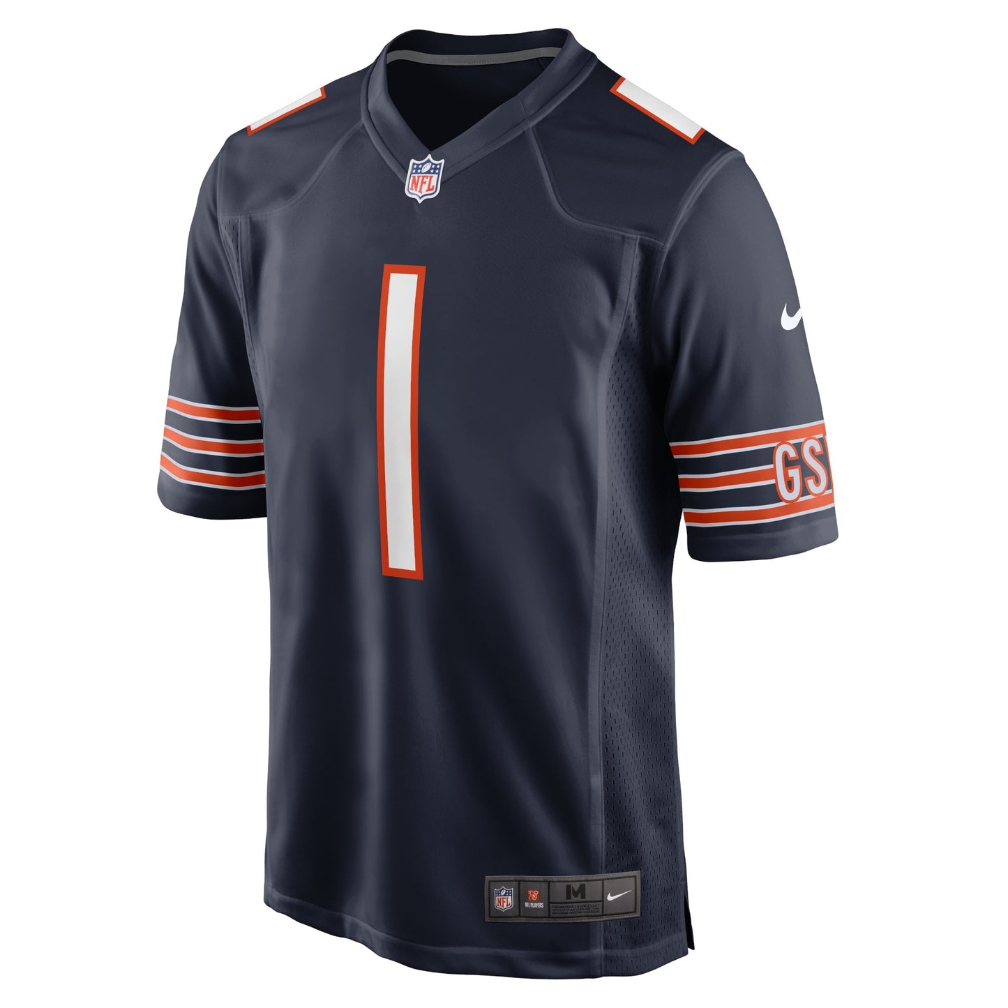 Justin Fields Chicago Bears Player Game Jersey - Navy