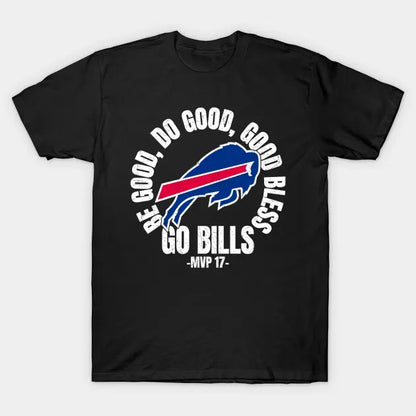 Vintage - Be Good Do Good God Bless Go Bills T-Shirt