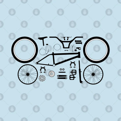 Bmx Bike Parts T-Shirt