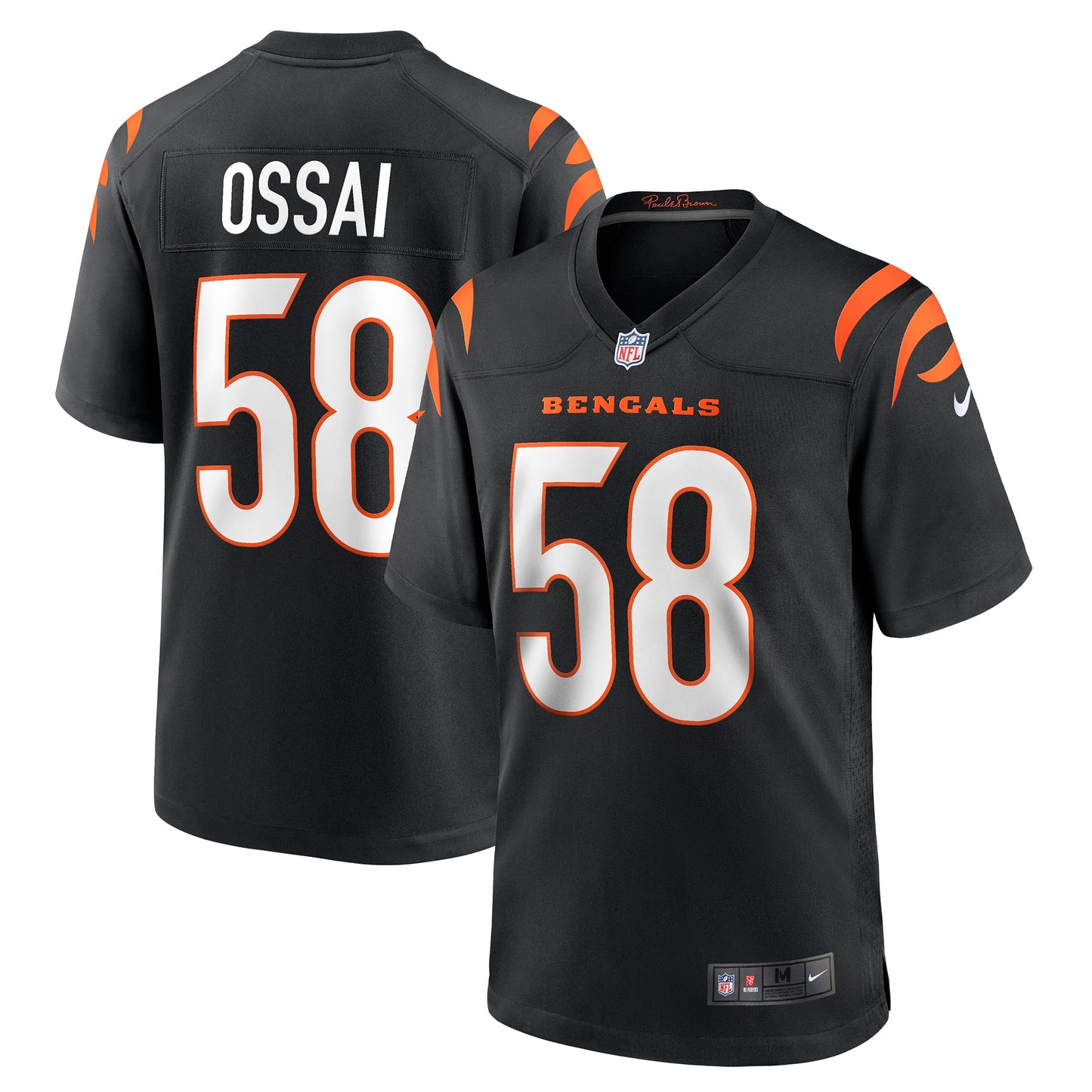 Joseph Ossai Cincinnati Bengals Game Jersey - Black