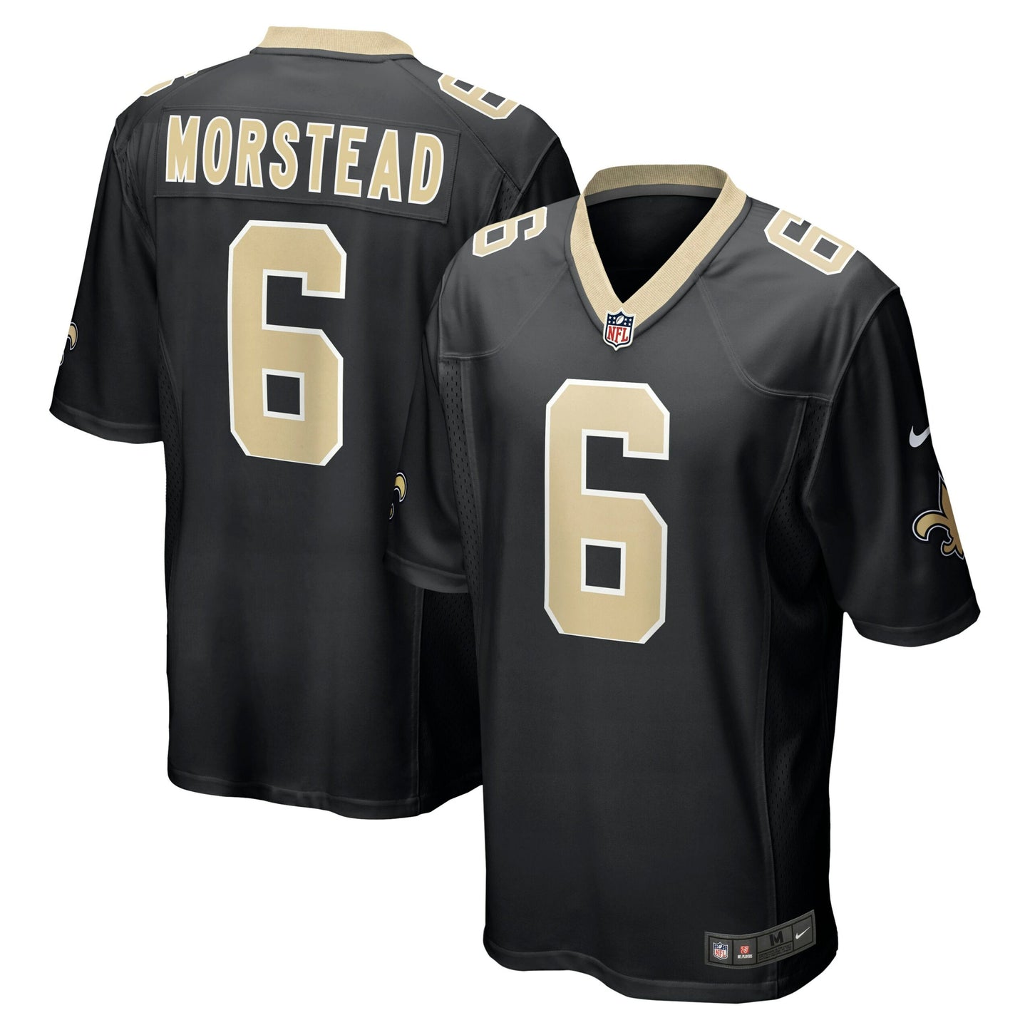 Thomas Morestead New Orleans Saints Game Jersey - Black