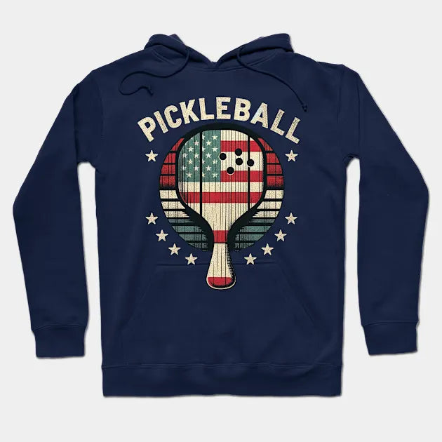 Retro Pickleball Hoodie