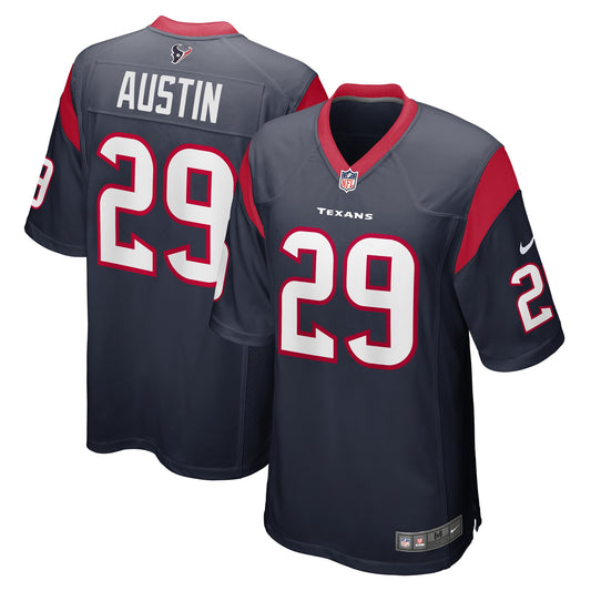 Alex Austin Houston Texans Team Game Jersey - ?Navy