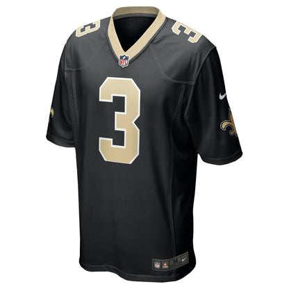 Wil Lutz New Orleans Saints Game Jersey - Black