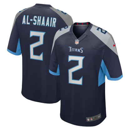 Azeez Al-Shaair Tennessee Titans Team Game Jersey - Navy