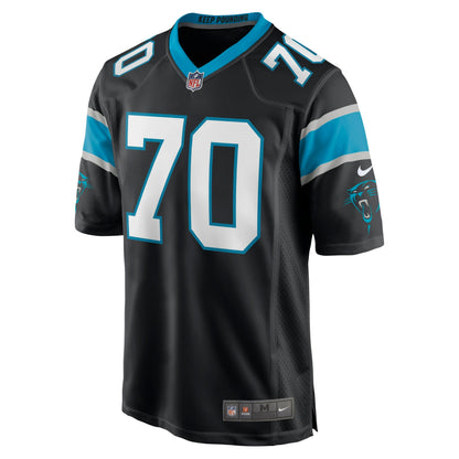 Brady Christensen Carolina Panthers Game Jersey - Black