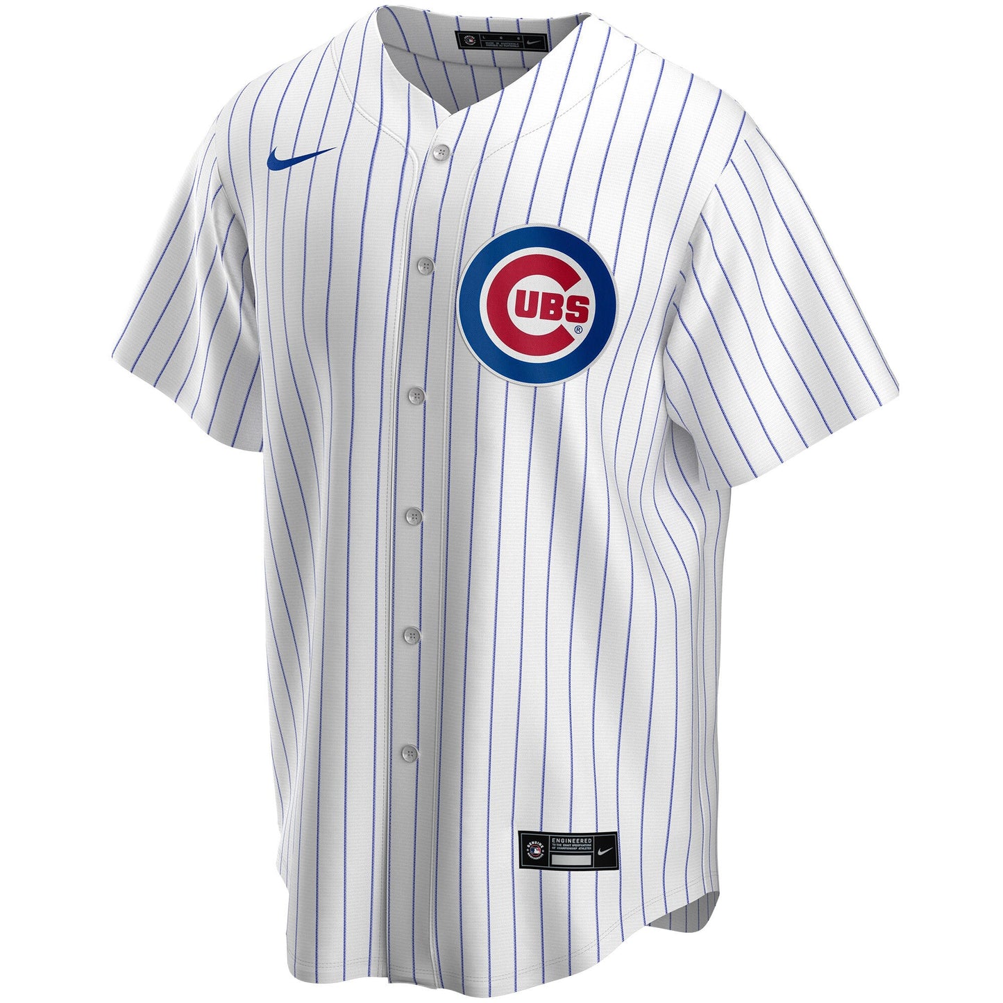 Chicago Cubs Home Replica Custom Jersey - White