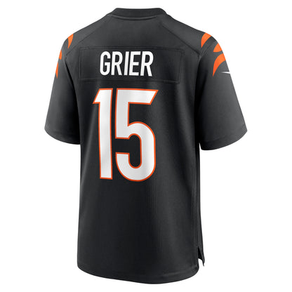 Will Grier Cincinnati Bengals Team Game Jersey - ?Black