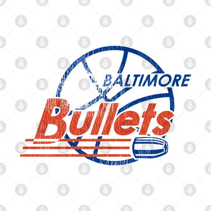 Defunct Baltimore Bullets Basketball Team T-Shirt