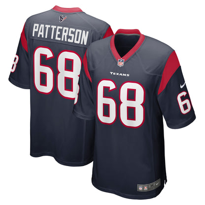 Jarrett Patterson Houston Texans Team Game Jersey - Navy