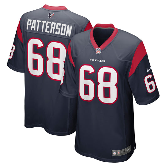 Jarrett Patterson Houston Texans Team Game Jersey - Navy