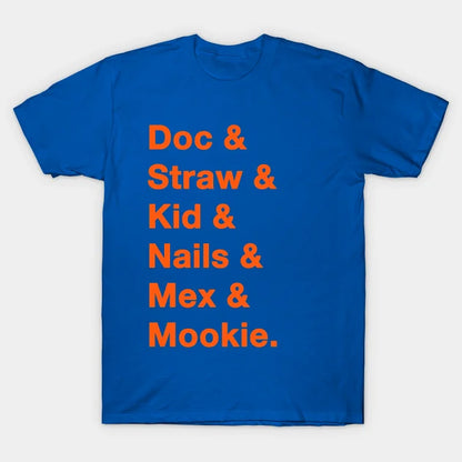 1986 Mets Names T-Shirt