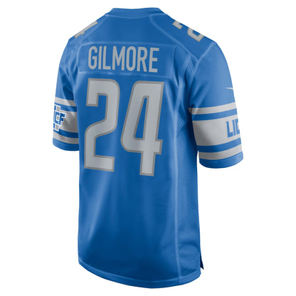 Steven Gilmore Detroit Lions Team Game Jersey - ?Blue