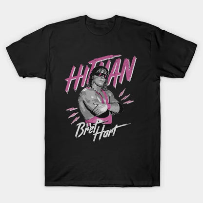 Bret Hart Hitman Pose T-Shirt