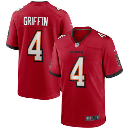 Ryan Griffin Tampa Bay Buccaneers Game Jersey - Red