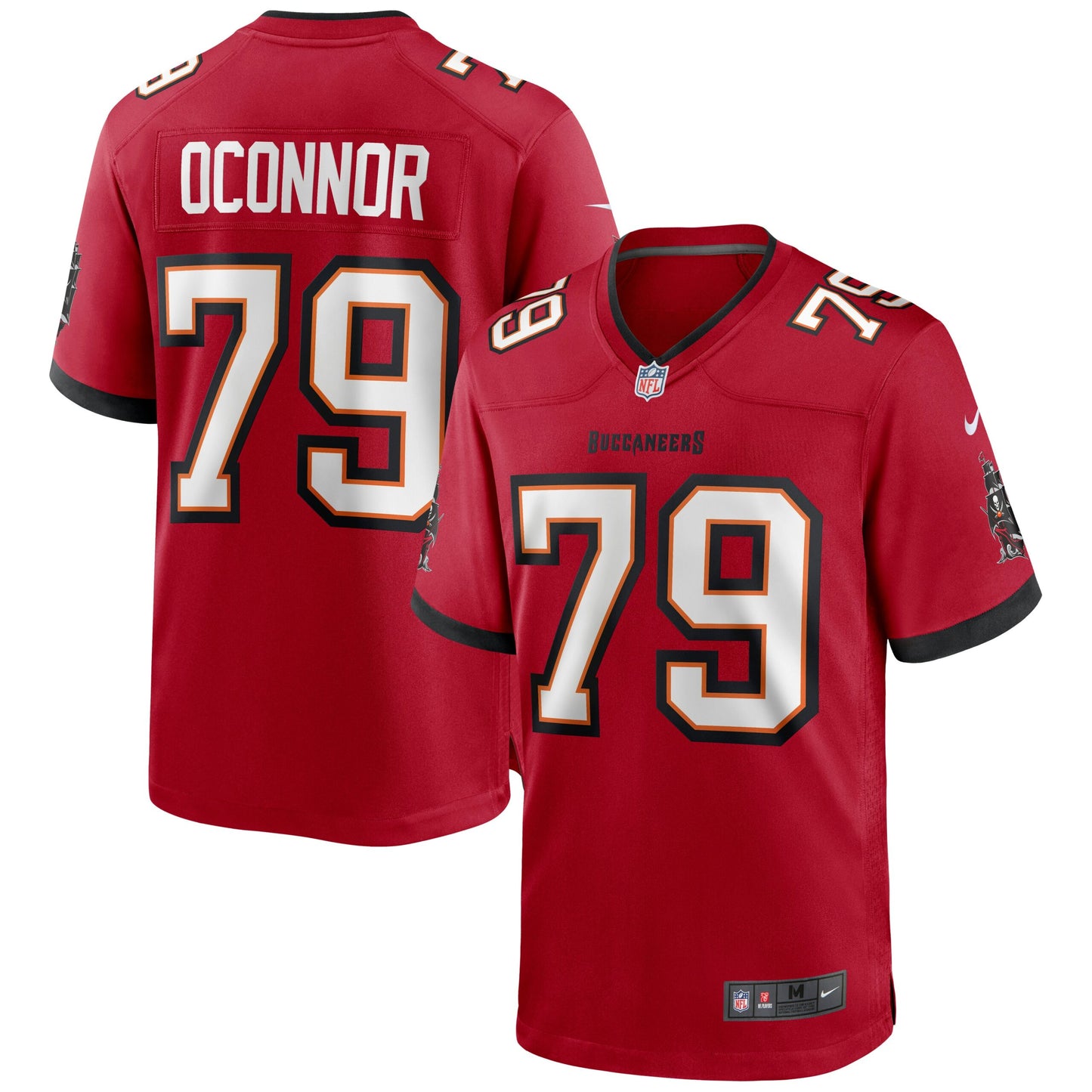 Patrick O'Connor Tampa Bay Buccaneers Game Jersey - Red