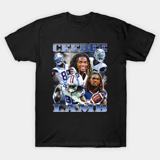 Ceedee Lamb Vintage Collage T-Shirt