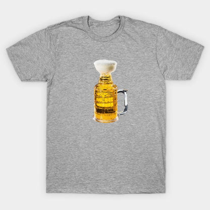 Stanley Cup Nhl Beer Hockey Design T-Shirt