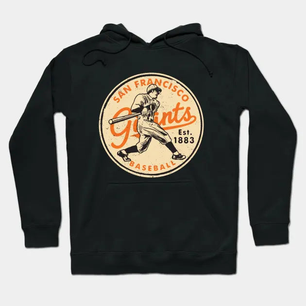 Retro Giants 1 By Buck Tee Hoodie