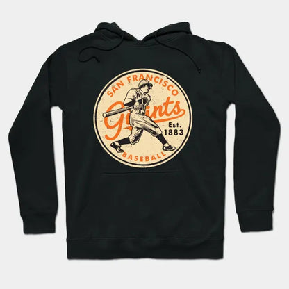 Retro Giants 1 By Buck Tee Hoodie