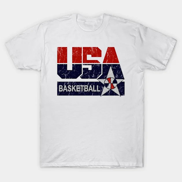 Usa Basketball Vintage T-Shirt