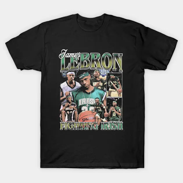 Lebron James Fighting Irish T-Shirt