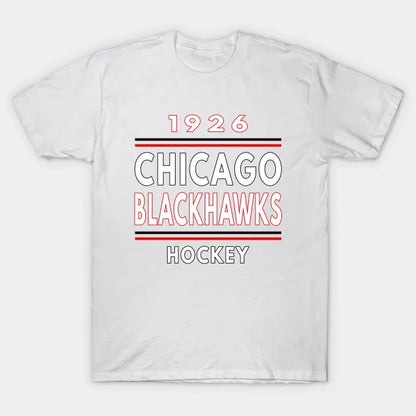 1926 Chicago Blackhawks Hockey Classis T-Shirt