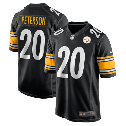 Patrick Peterson Pittsburgh Steelers Game Player Jersey - Black