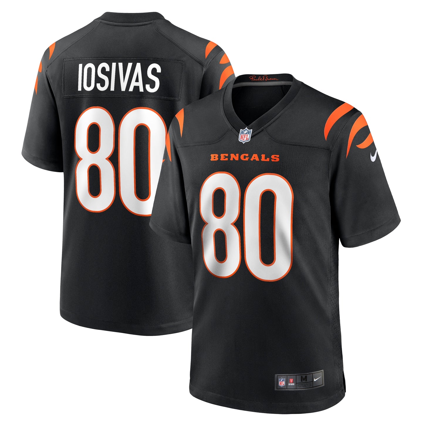 Andrei Iosivas Cincinnati Bengals Team Game Jersey - ?Black