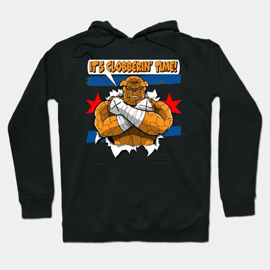 The Thing/Cm Punk Clobberin' Time Hoodie
