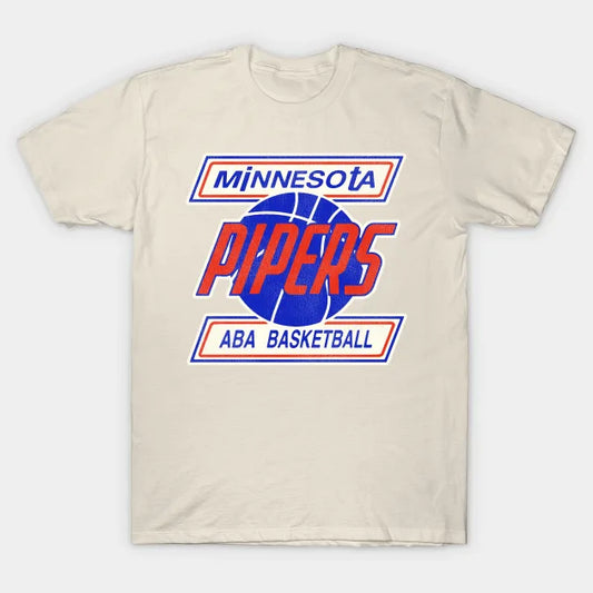 Defunct Minnesota Pipers Basketball Team T-Shirt