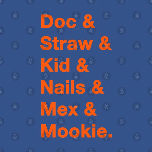 1986 Mets Names Hoodie