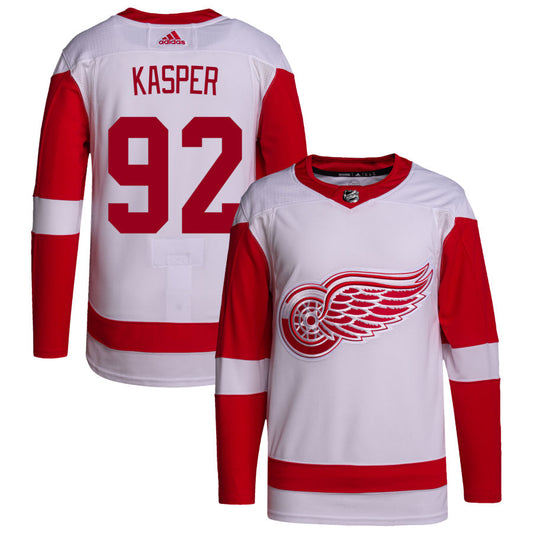 Marco Kasper Detroit Red Wings Away Primegreen Authentic Pro Jersey - White