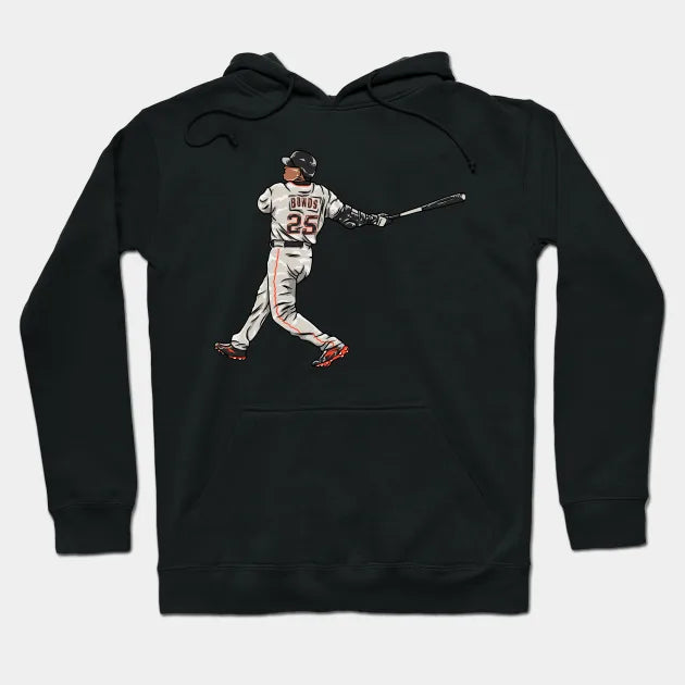 Barry Bonds Cartoon Hoodie