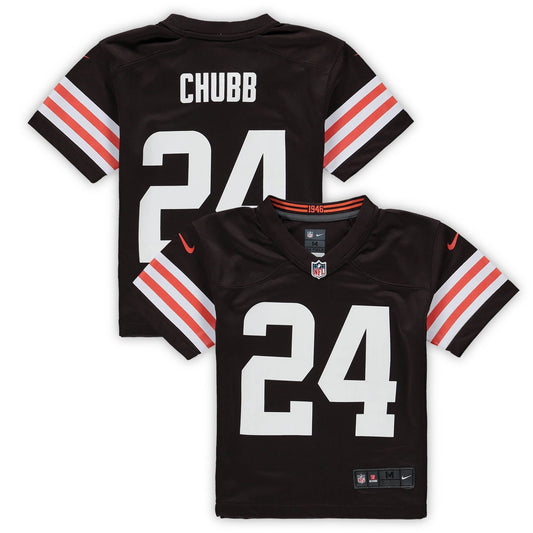 Preschool Nick Chubb Brown Cleveland Browns Game Jersey