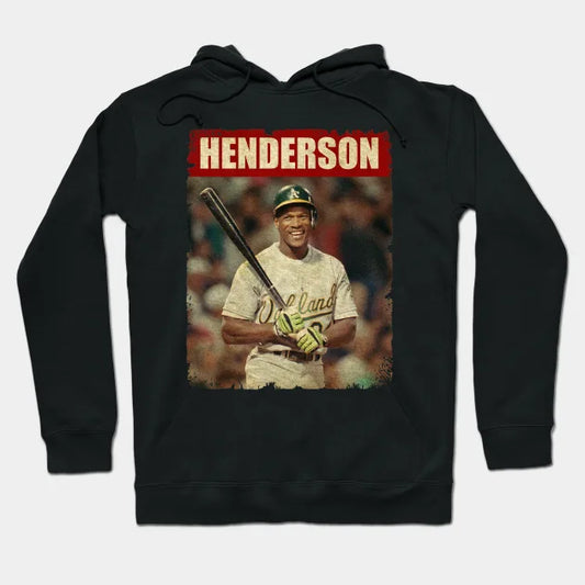 Rickey Henderson - New Retro Style Hoodie