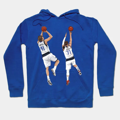 Luka Doncic X Dirk Nowitzki Hoodie