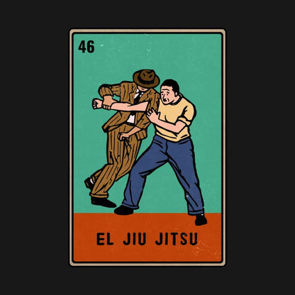Vintage Jiu Jitsu Loteria Hoodie