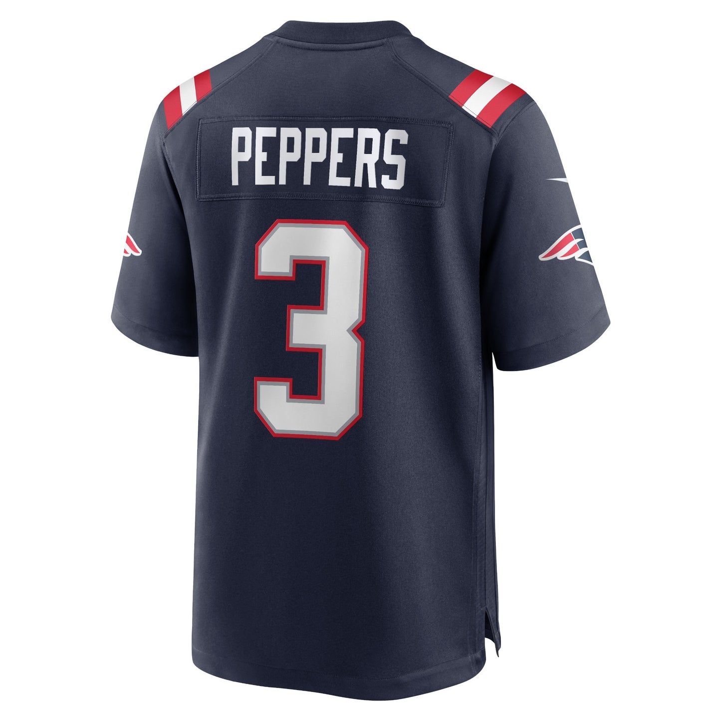 Jabrill Peppers New England Patriots Game Jersey - Navy