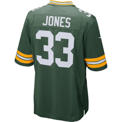 Aaron Jones Green Bay Packers Game Jersey - Green