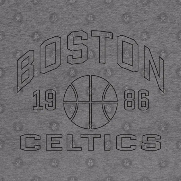 Boston Celtics Basketball 1986 Hoodie
