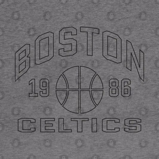 Boston Celtics Basketball 1986 Hoodie