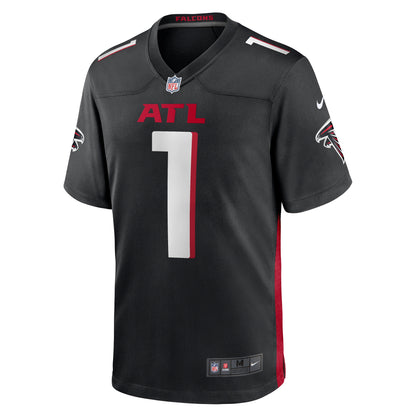 Jeff Okudah Atlanta Falcons Game Player Jersey - Black