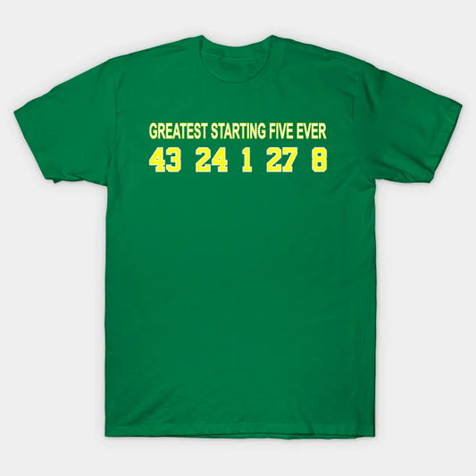 1979 Seattle Sonics Greatest Starting Five T-Shirt
